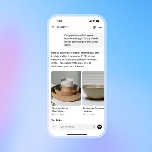 Open AI Introduces Instant Checkout in ChatGPT with Etsy and Shopify